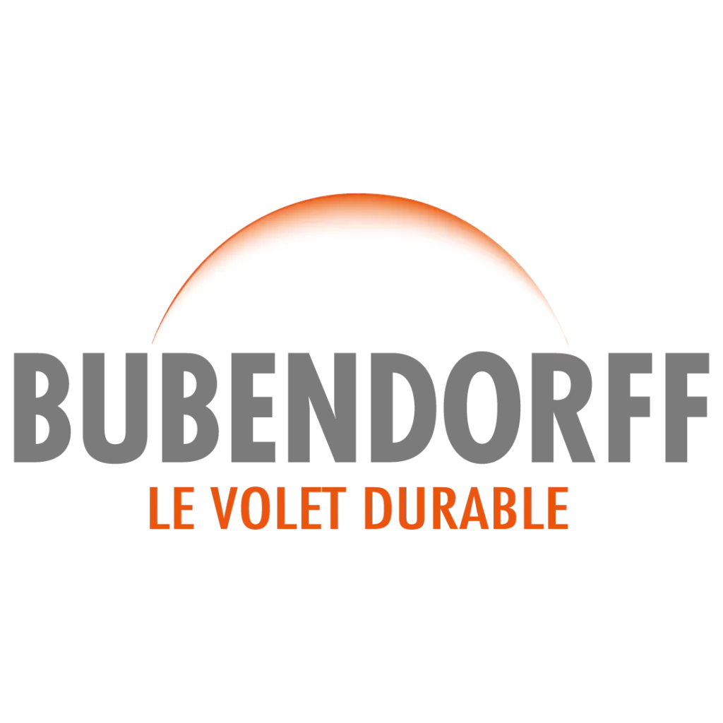 Logo des pièces détachées pour volets Bubendorff.
