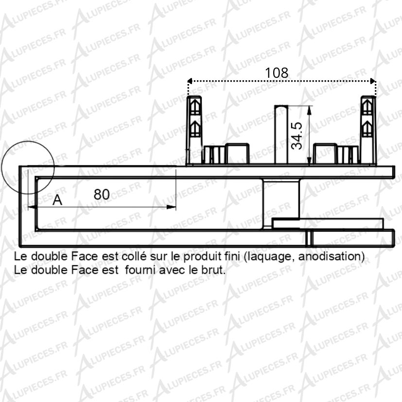 TGY3606 Poignée Technal design droit côtes-001 TGY3606-Poignee-Technal-design-droit-cotes-001