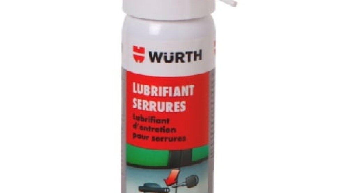 Spray lubrifiant serrure et cylindre - Alupièces.fr
