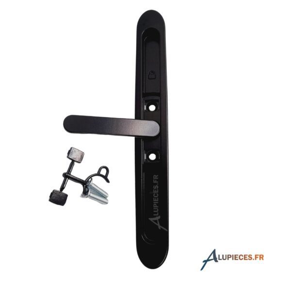 Poignée cuvette de manœuvre Technal pour coulissant GY- Noir