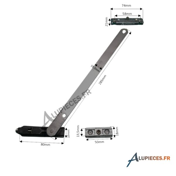 Compas Limiteur Technal FY - Cotes