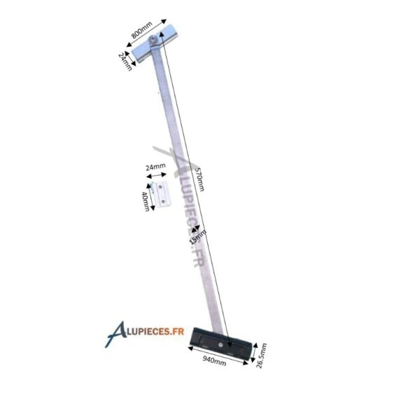 Compas limiteur ouverture Technal PY55-cotes