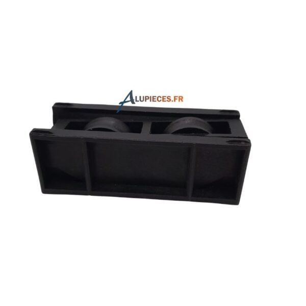 Roulette double galet polyamide-004