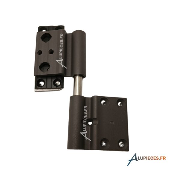 TPY3628 Paumelle Feuillure 2 lames PY65-Teinte MGR-001