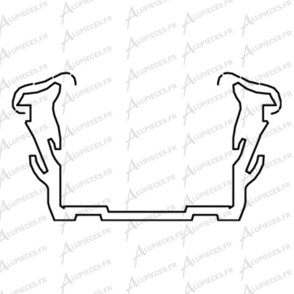 T411005 Joint de vitrage 24mm Technal Lumeal-000