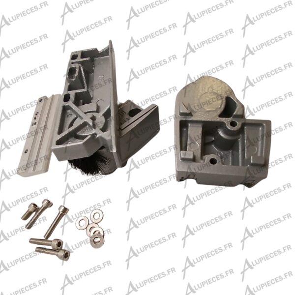Crapaudine droite en poussant Technal porte PH-006