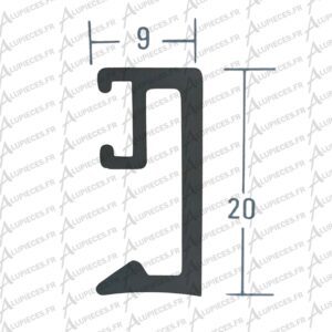 T2256-Parclose-clippable-technal-9mm-Cotes