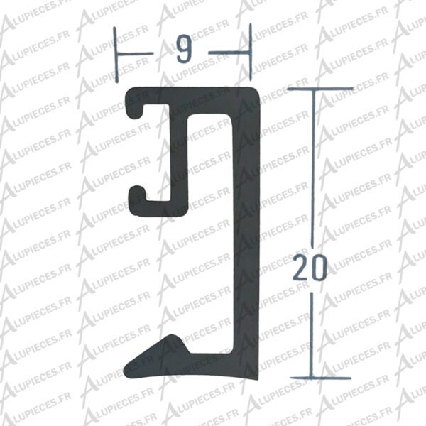 T2256-Parclose-clippable-technal-9mm-Cotes
