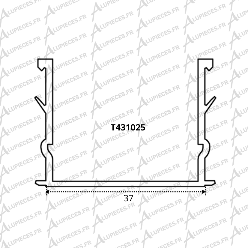 T431025 Bouclier Technal PVC Pré-perçé-001 T431025 Bouclier Technal PVC Pré-perçé-001