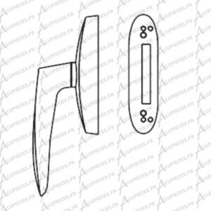 TKF037 Poignée Crémone Technal-001