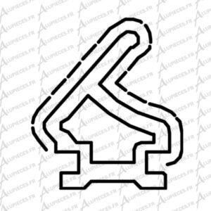 TTY5000 Junta de lama curva Pérgola Technal Suneal-001