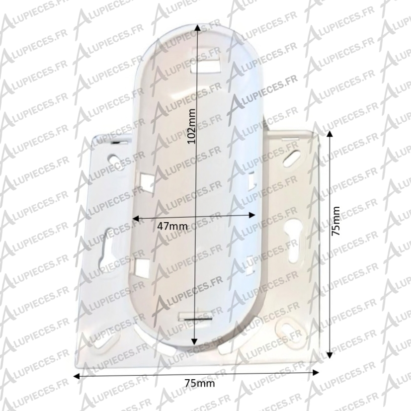 223016 Support mural fixe Bubendorff-Cotes 223016-Support-mural-fixe-Bubendorff-Côtes